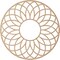 Ekena Millwork Cannes Wood Fretwork Pierced Ceiling Medallion, Alder, 36"OD x 12 1/4"ID x 1/4"T CMWP36X36X0250CNAL - alternate 3